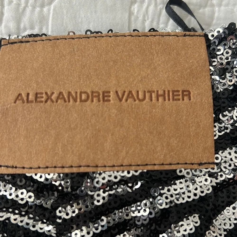 Alexandre Vauthier Sequin Mini Skirt – Size 36 (US 4)